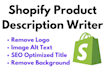 write shopify product description with SEO title