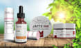 do cbd label design, cbd product and packaging design, cosmetics serum label