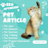 be your SEO pet content writer and veterinary blogger