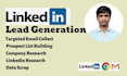 provide linkedin lead generation and company research