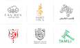design arabic logo and calligraphy