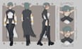 make anime character design sheet