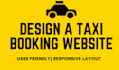design a taxi booking website