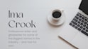 be your professional ghost writer