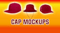 create sublimation cap design and mockup