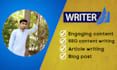 do engaging content writing, seo content writing and blog post
