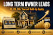 provide long term owner leads 10 plus years for wholesalers USA