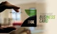 make transparent business card design to impress your clients