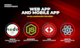 develop web and mobile apps with react js, react native, node js