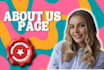write your about us page or company bio