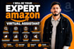 be your expert amazon virtual assistant, amazon seller central PPC consultant