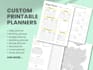 design custom digital planners and trackers in canva