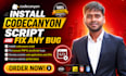 install codecanyon script and fix any bug