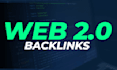 create web 2 0 backlinks with unique article