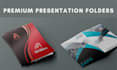 design 2 premium presentation folders within 24hr