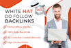 build high authority dofollow SEO contextual backlinks service