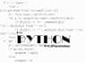 make a python program