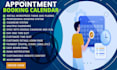 create appointment calendar booking  website on wordpress