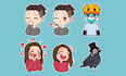 draw cute custom emotes for twitch, discord or youtube