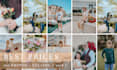 do bulk photo editing light and airy look in lightroom