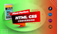 psd to html xd to html figma to html sketch to html pdf to html