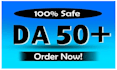 increase domain authority and domain rating to 50 quickly
