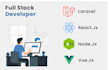 be full stack developer laravel reactjs ai developer  node js vue js