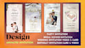 create themed wedding invitation video and e card