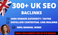 build high quality contextual UK SEO co uk backlinks manual link building