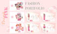 design a professional fashion collection, fashion illustrations and portfolios