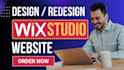 customize wix studio website design, wix redesign, wix ecommerce website