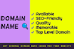find available domain names that best fit your website