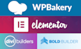build page in wpbakery, elementor, divi and boldbuilder
