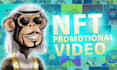 create unique nft promotional video for nft collection