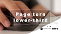 create page turn youtube notification