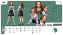 make your awesome character design sheet in any style
