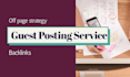 provide news approved high da do follow guest posts services