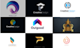 design modern minimalist abstract logo