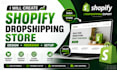 create shopify dropshipping store dropshipping design shopify website redesign
