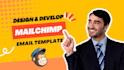 design a professional mailchimp email newsletter template