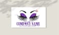 design a outstanding unique holographic lash logo design