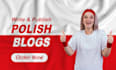 publish a real polish guest post with a dofollow backlink