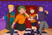 create character designs, oc creations or anime illustrations
