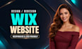 design a responsive wix website or wix studio website