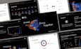 design a modern template and investor pitch deck