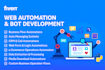 do web automation and develop bots with python and selenium
