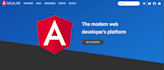 develop web application using angular