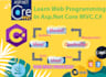teach you dot net core mvc, c sharp, html, css, jquery for web programming