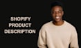 write SEO product description for shopify, etsy, and amazon