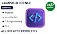 do computer science , c, cpp, java, python programming problems